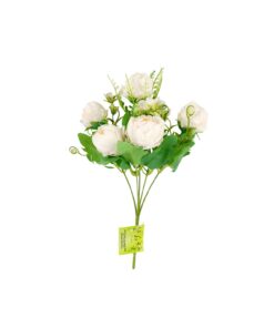 Camellia Bouquet 28cm 5 Branch Assorted