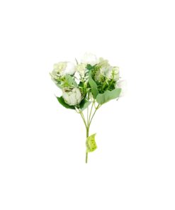 Camellia Bouquet 28cm 5 Branch Assorted