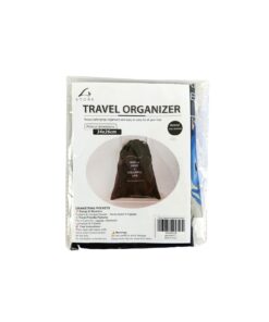 Drawstring Pockets Travel Organizer 34x26cm