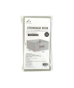 Gray Storage Box 31x31x15cm