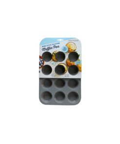 Silicone Bake Muffin Pan 12 Cup
