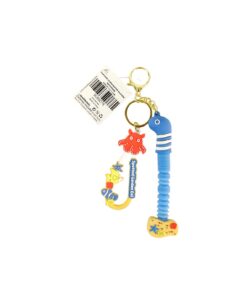 Cartoon Star Crayon Silicone Keychain 16cm