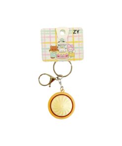Steam Buns Decompression Button Keychain 3x9cm