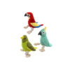 Pet Plush Squeaky Bird Toys Assorted