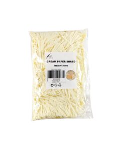 Creamwhite Paper Shreds 100g