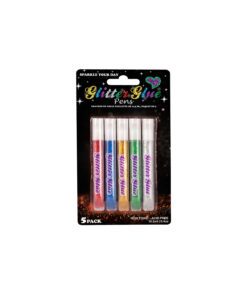 Glitter Glue Pens 5pk