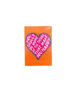 Words Note Pad 60 Sheets 4Pc 6.5x9.5cm