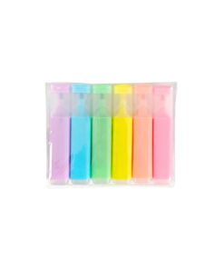 Pastel Color Highlighter 6pc