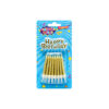 Gold Candles With Holder 16pk
