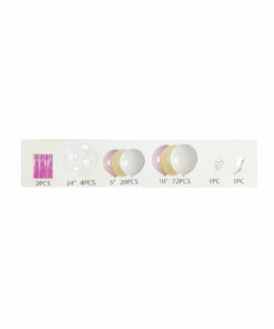 Blush Pink Champagne Balloon Garland Kit 100pc