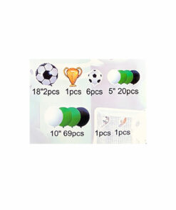 Soccer Ball Balloon Garland Kit 100pc