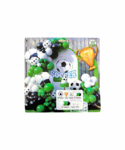 Soccer Ball Balloon Garland Kit 100pc