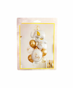 Oh Baby Party Foil Balloons 12pc