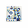 Navy Blue Gold Balloon Garland Kit 100pc