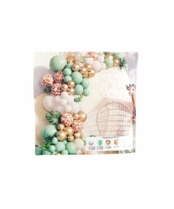 Mint Green Gold Balloon Garland Kit 100pc