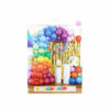 Rainbow Ombre Balloon Garland Kit 100pc