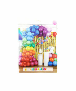 Rainbow Ombre Balloon Garland Kit 100pc