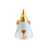 Blue Baby Bear Paper Hat 15cm 10pc