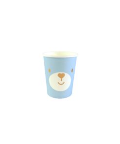 Blue Baby Bear DIY Paper Cup 9oz 20pc