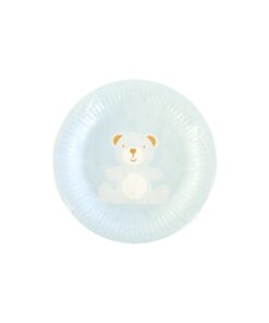 Blue Baby Bear Paper Plate 9in 12pc