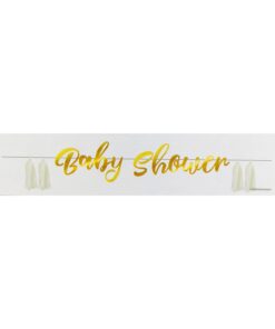 Alternative view of Baby Shower Letter Banner with Tassels 1.6m