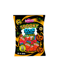 Halloween Sour Straps Mini Rolls Multipack 200g