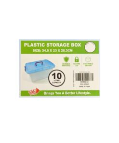 Plastic Storage Box 34.5x23x20.3cm 10L - Image 3
