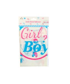 Gender Reveal PE Tablecover 132x182cm 1pc