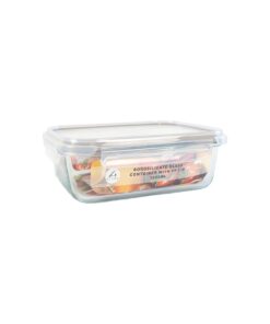 Rectangle Borosilicate Glass Container 1500ml