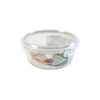 Round Borosilicate Glass Container 950ml