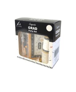 Congrate Grad Tableware Party Set - Image 3
