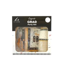 Congrate Grad Tableware Party Set