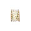 Off-White Pearl Beaded Trim String 8mm x 3m