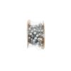Silver Pearl Beaded Trim String 10m