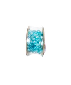 Blue Pearl Beaded Trim String 10m