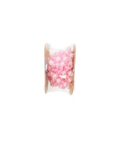 Pink Pearl Beaded Trim String 10m