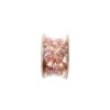 Rose Gold Heart-shaped Pearl Beaded Trim String 10m