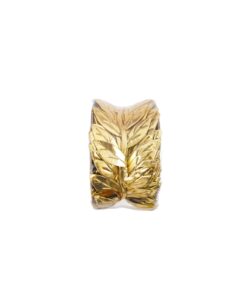 Gold Artificial Leaves Vines Trim Ribbon 10m