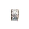 Silver Heart-Shaped Trim String Ribbon 9.1m