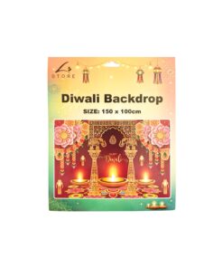 Diwali Backdrop 150x100cm 1pc