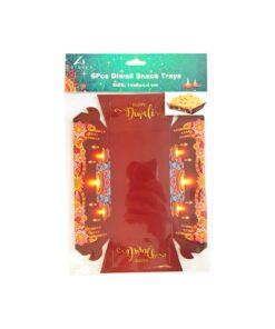 Diwali Snack Trays 14x8x4.4cm 6pc