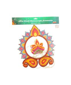 Diwali Stereoscopic Ornaments 30x27cm 3pc