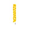 Orange Yellow Diwali Marigold Garland 150cm 1pc