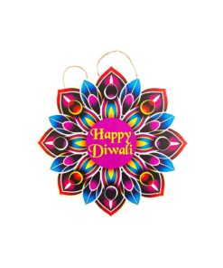 Diwali Door Hanging 28x28x0.94cm 1pc Assorted
