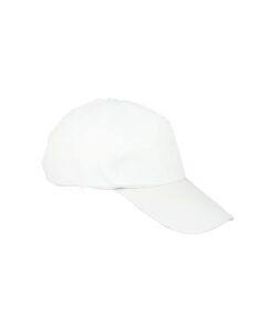 White Peaked Cap For Child