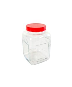 Glass Storage Jar with PP Lid 2600ml 14.3 x 14.3 x 20.8cm