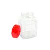 Glass Storage Jar with PP Lid 2600ml 14.3 x 14.3 x 20.8cm