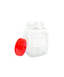 Glass Storage Jar with PP Lid 2600ml 14.3 x 14.3 x 20.8cm