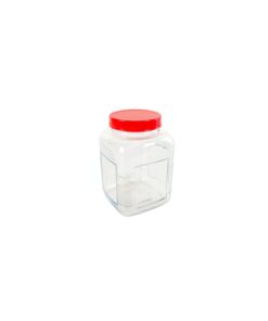 Glass Storage Jar with PP Lid 1400ml 12 x 12 x 17.1cm