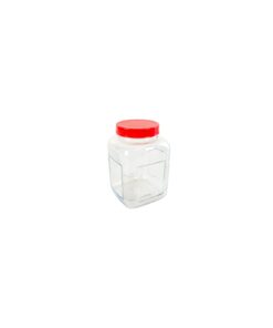 Glass Storage Jar with PP Lid 1000ml 10.6 x 10.6 x 15.3cm